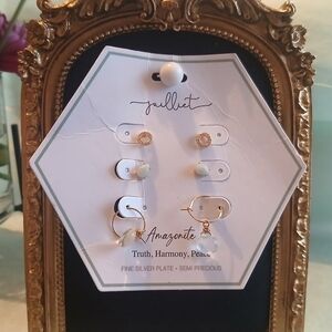 Amazonite Earring Set